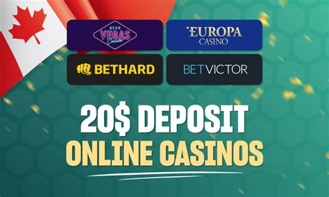 $20 min deposit casino|$20 Deposit Online Casinos .